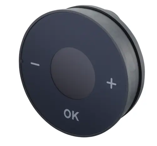 OVENTROP Touch-Bedienelement für Regumaq X-45 mit Plus-, Minus- und OK-Symbolen